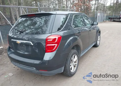 2017 Chevrolet Equinox Ls из США, поврежденный, VIN 2GNFLEEK1H6228835